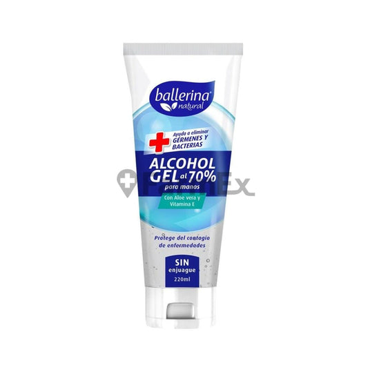 Alcohol Gel 70 % x 220 mL Farmex-VidaTres-Persistente 