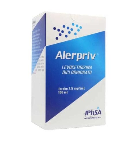 Alerpriv jarabe 2,5 mg/5 mL x 100 mL INTERPHARMA (IPHSA) 