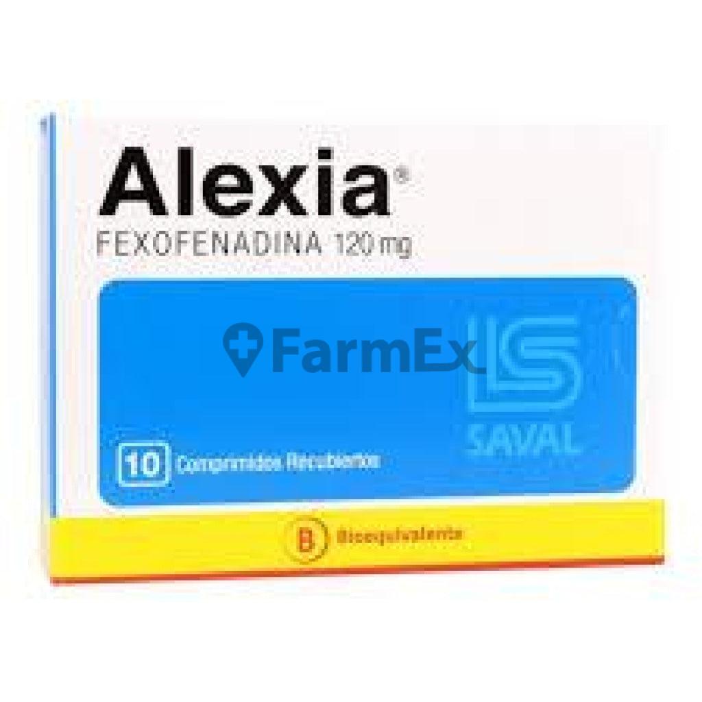 Alexia 120 mg x 10 comprimidos.
