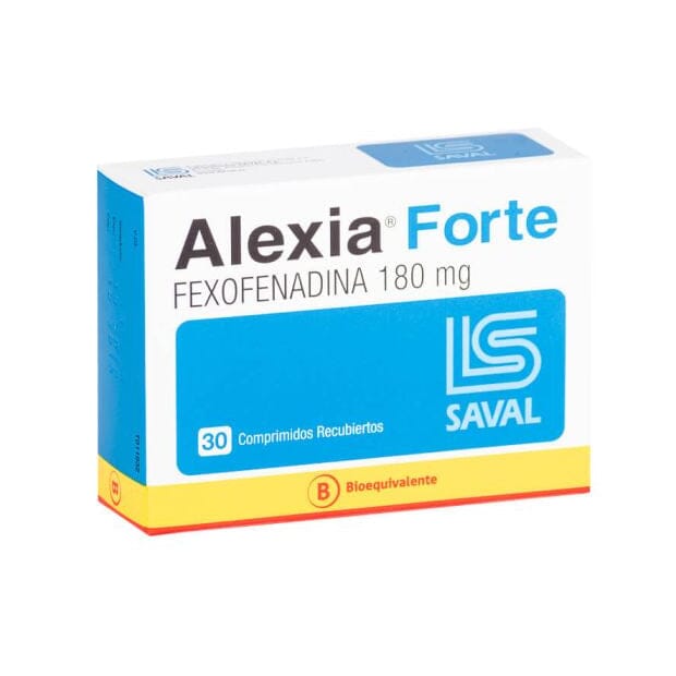 Alexia Forte 180 mg x 30 comprimidos.