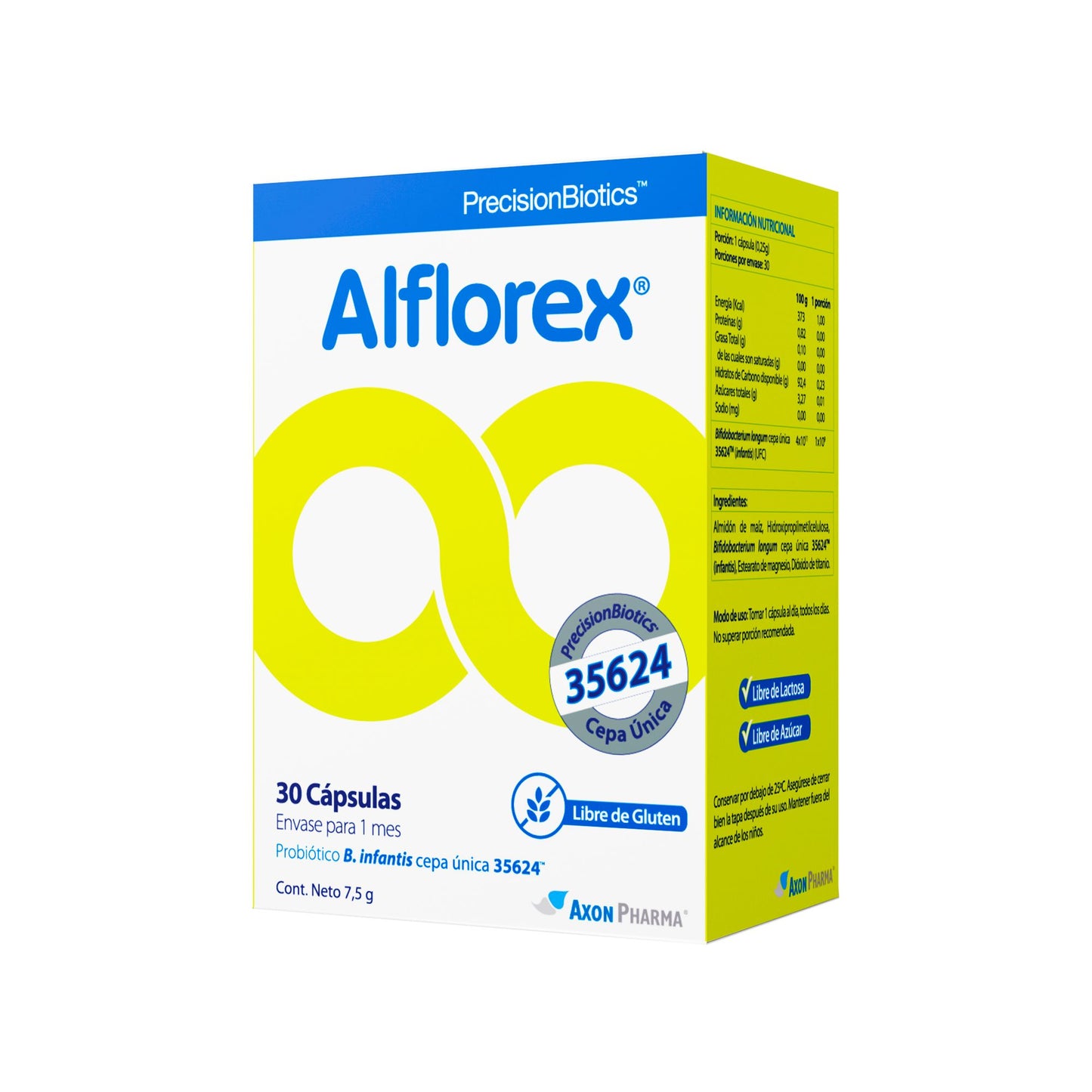 Alflorex x 30 cápsulas. Farmex-Fonasa 