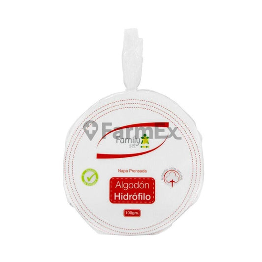 Algodon Hidrofilo x 100 g Farmex-BanMedica-Persistente 