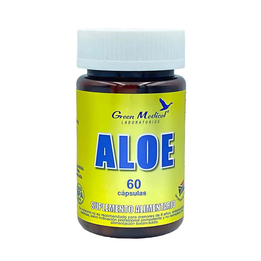 Aloe Vera x 60 cápsulas Green medical 