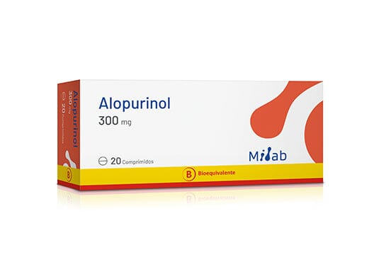 Alopurinol 300 mg x 20 comprimidos MINTLAB 