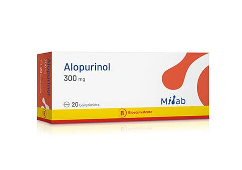 Alopurinol 300 mg x 20 comprimidos
