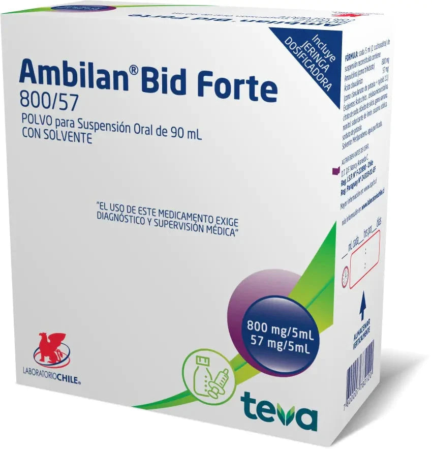 Ambiland Bid forte 800/57 x 90 ml Farmex-Fonasa-Persistente 