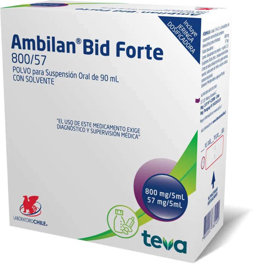 Ambiland Bid forte 800/57 x 90 ml LABORATORIO CHILE 