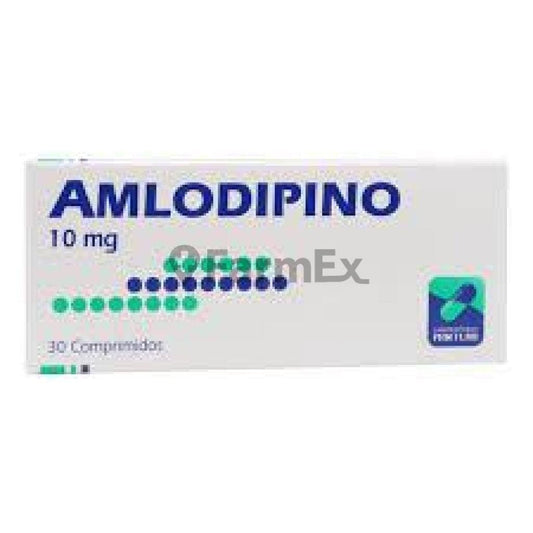 Amlodipino 10 mg x 30 comprimidos susc-1 de 3 meses Farmex-Suscripciones-Persistente 