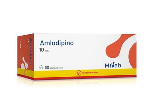 Amlodipino 10 mg x 60 comprimidos Farmex-Pluxee-Persistente 