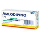 Amlodipino 5 mg x 60 comprimidos susc-1 de 2 meses