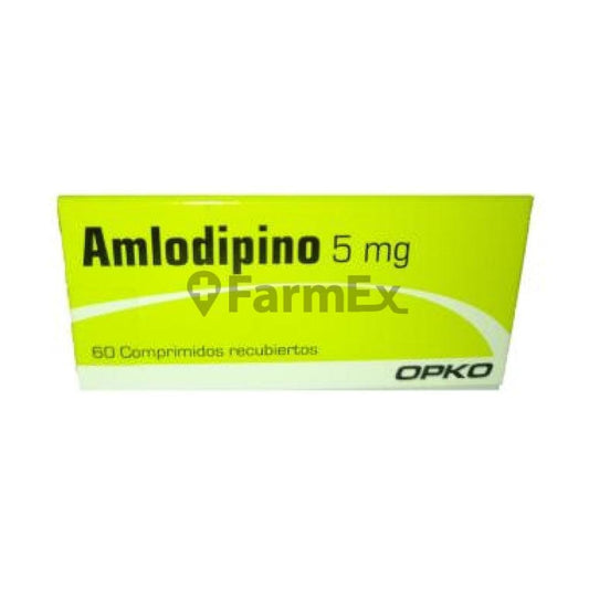 Amlodipino 5 mg x 60 comprimidos susc-1 de 6 meses Farmex-Suscripciones-Persistente 