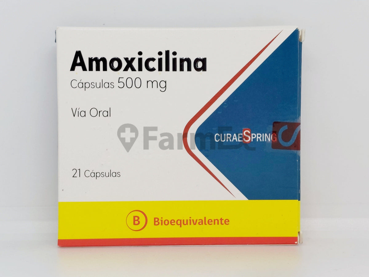 Amoxicilina 500 mg x 21 comprimidos.