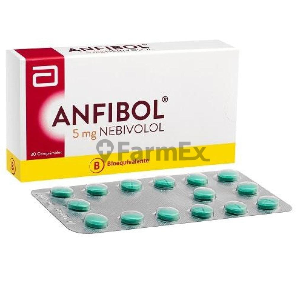 Anfibol 5 mg x 30 comprimidos Farmex-BanMedica-Persistente 