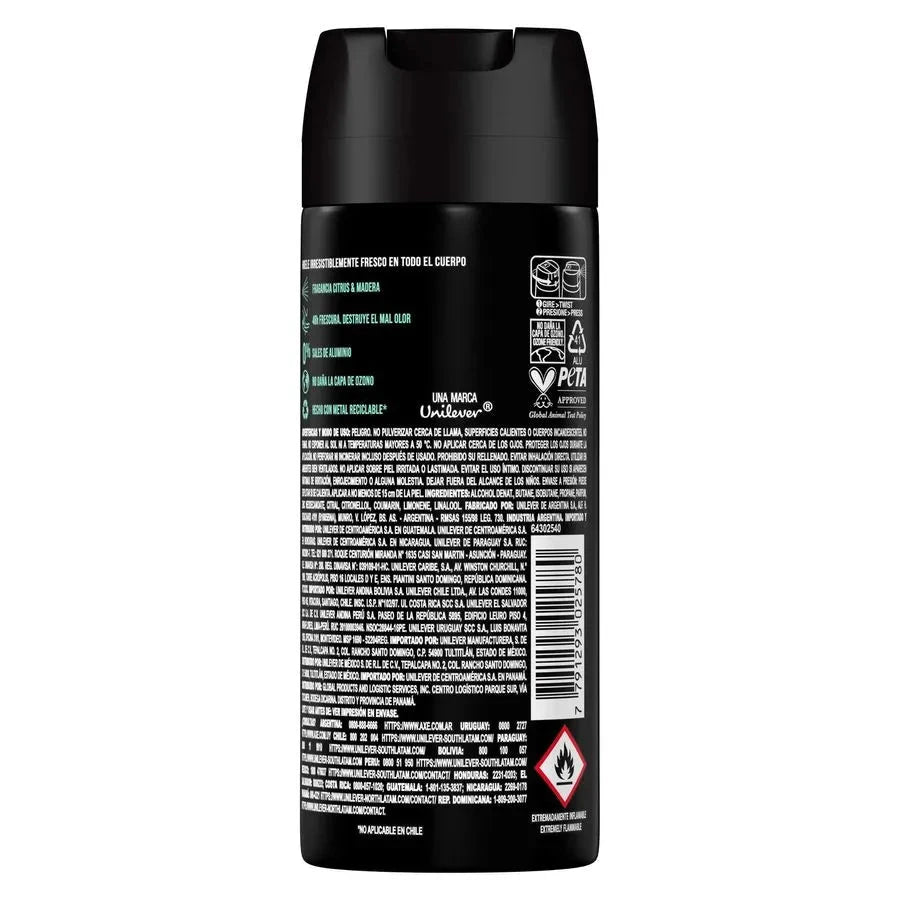 Antitranspirante Axe Apollo seco x 150 mL Unilever 