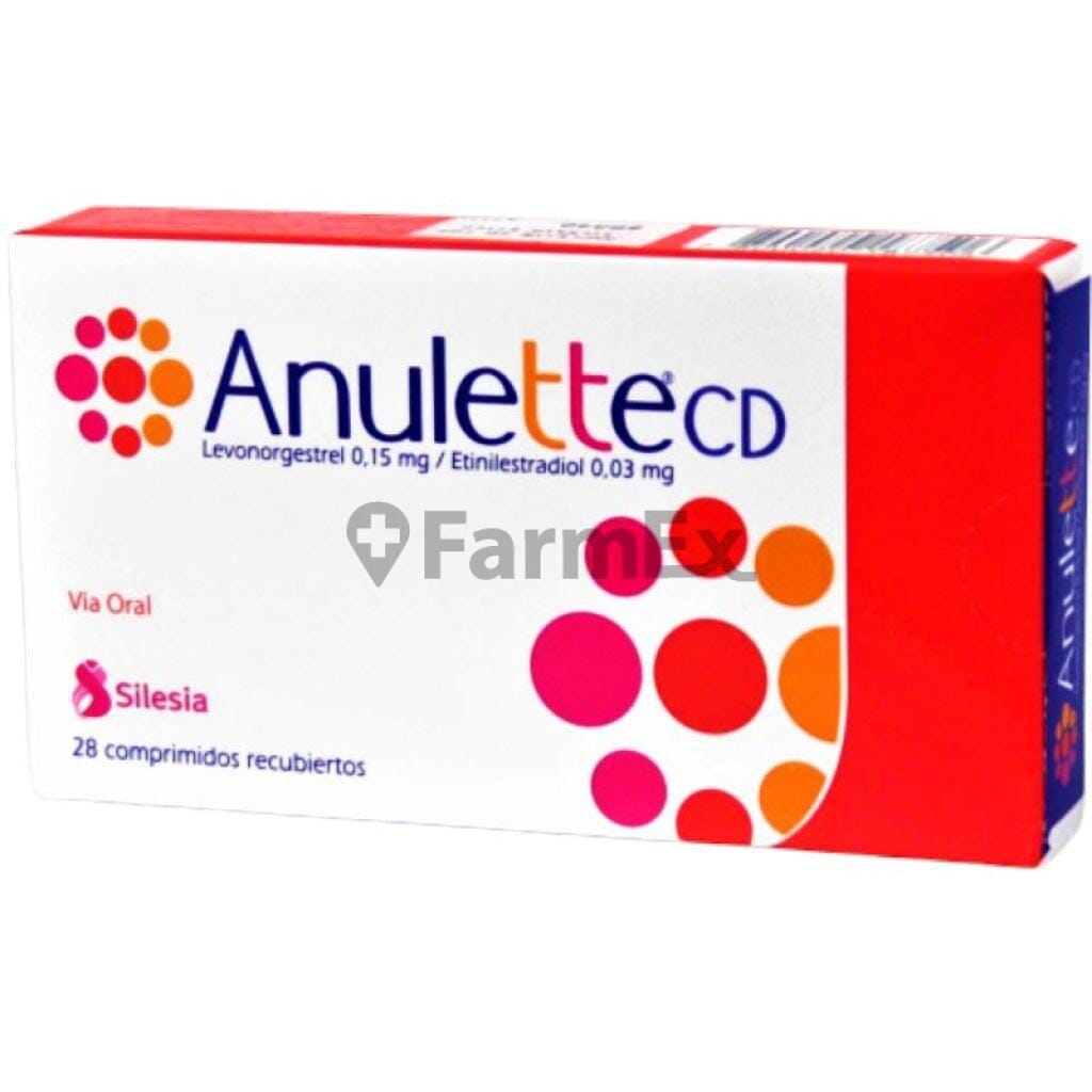 Anulette CD x 28 comprimidos susc-1 de 2 meses Farmex-Suscripciones-Persistente 