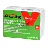 Aprovasc 300 mg / 5 mg x 28 comprimidos
