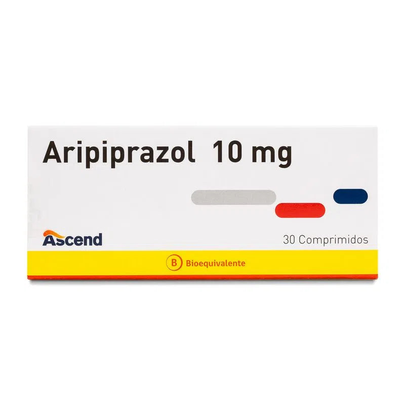 Aripiprazol 10 mg x 30 comprimidos ASCEND 
