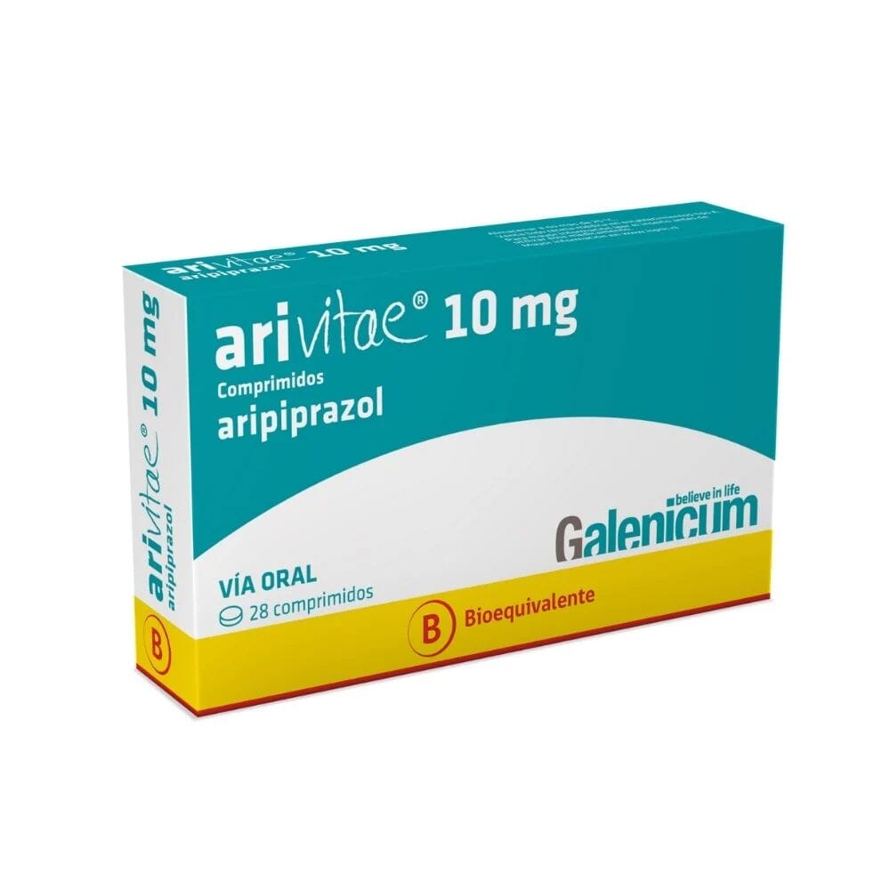 Arivitae 10 mg x 28 Comprimidos. Farmex-Fonasa 