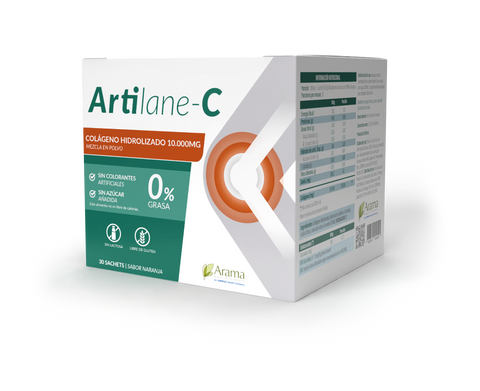 Colágeno Hidrolizado "Artilane C" Sabor naranja x 30 sobres