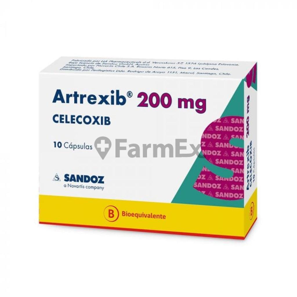 Artrexib 200 mg x 10 cápsulas Farmex-VidaTres-Persistente 