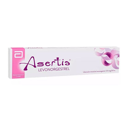 Asertia 20 mcg / 24 hrs Sistema Intrauterino x 1 unidad "Ley Cenabast" ABBOTT 