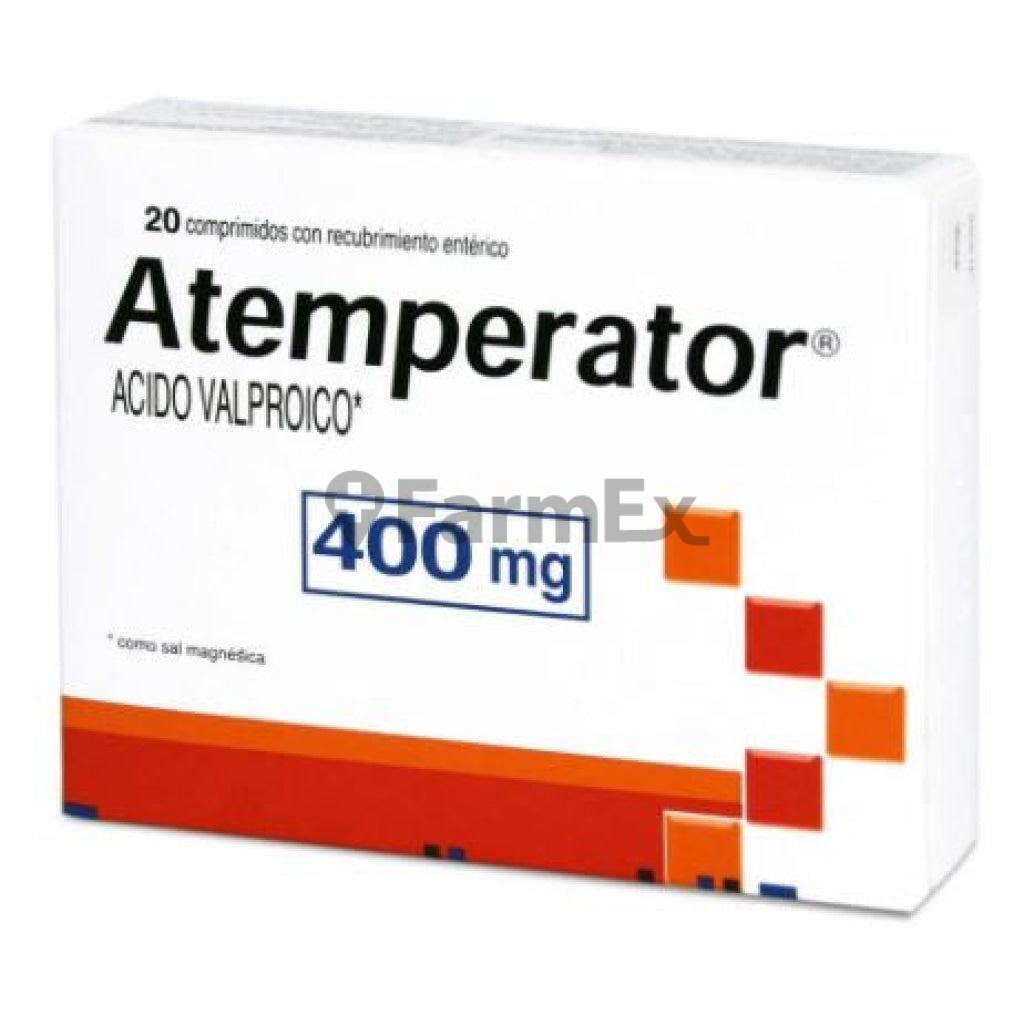 Atemperator 400 mg x 20 comprimidos "Ley Cenabast".