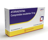 Atorvastatina 10 mg x 30 comprimidos