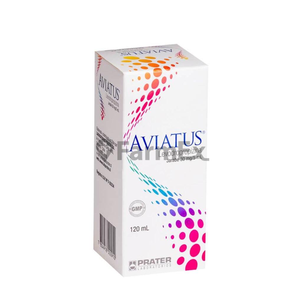 Aviatus Jarabe 30 mg / 5 mL x 120 mL.