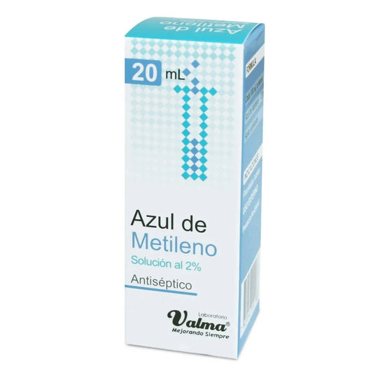 Azul de Metileno 2 % x 20 mL VALMA 