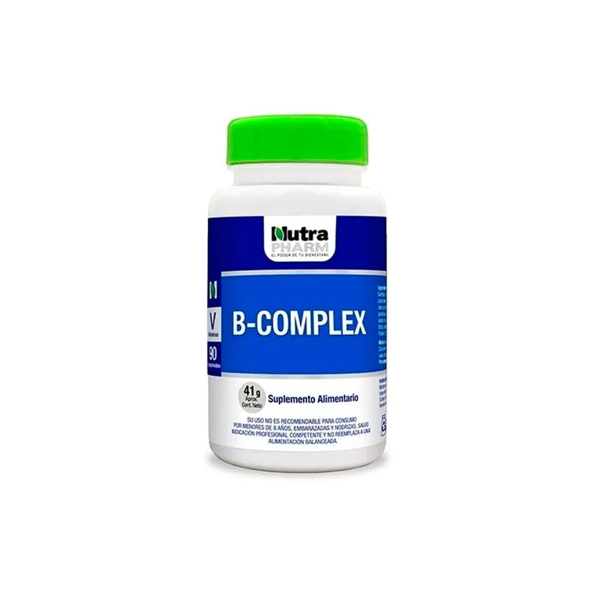 B-Complex x 90 Comprimidos Farmex-Pluxee-Persistente 