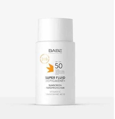 Babe Super Fluid Depigment+ Protector Solar FPS50 50ml Farmex-Pluxee-Persistente 