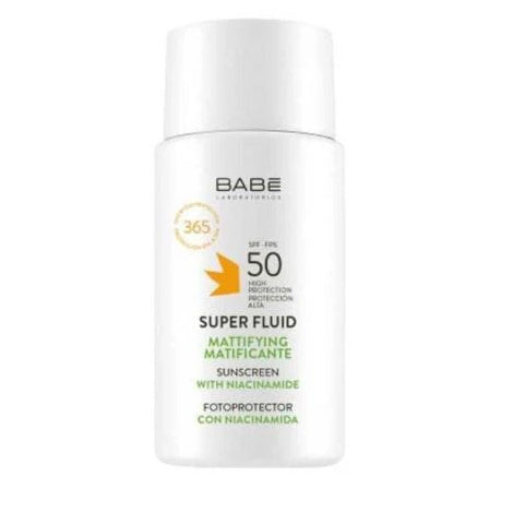 Babe Super Fluid Matificante Protector Solar con Vitamina B3 FPS50 50ml