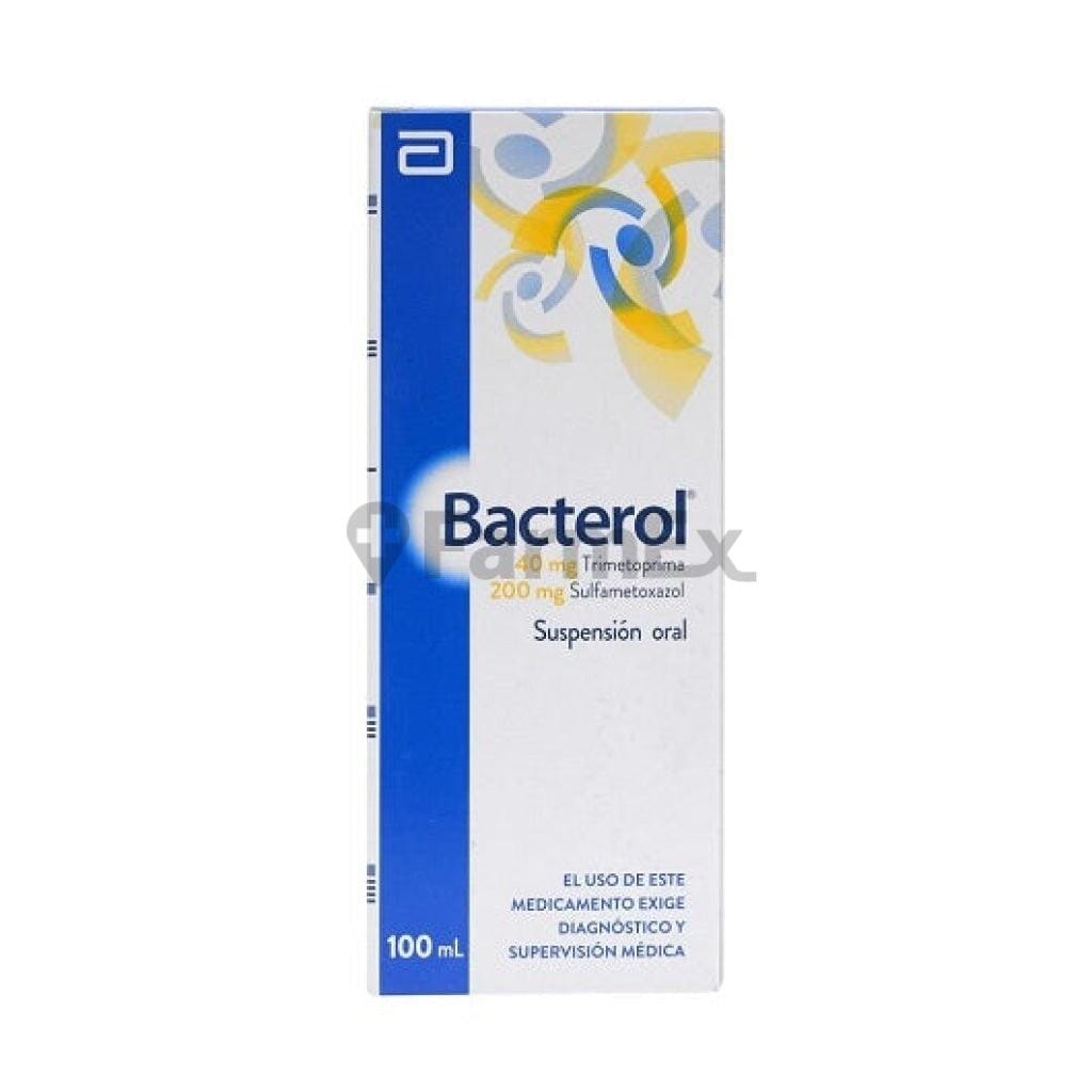 Bacterol 40 mg - 200 mg / 5 mL Suspensión x 100 mL Farmex-Pluxee-Persistente 