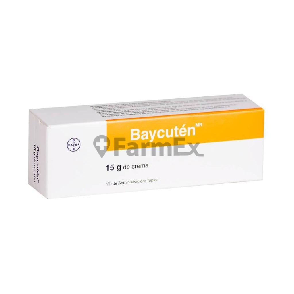 Baycutén Crema x 15 g. Farmex-Yapp-Programa-Boleta 