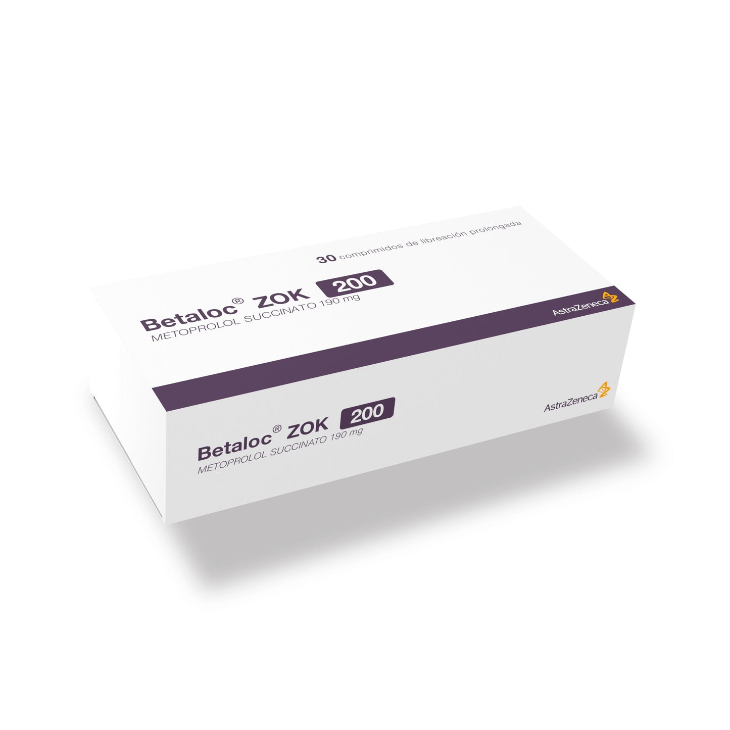 Betaloc Zok 200 mg x 30 comprimidos ASTRA ZENECA 