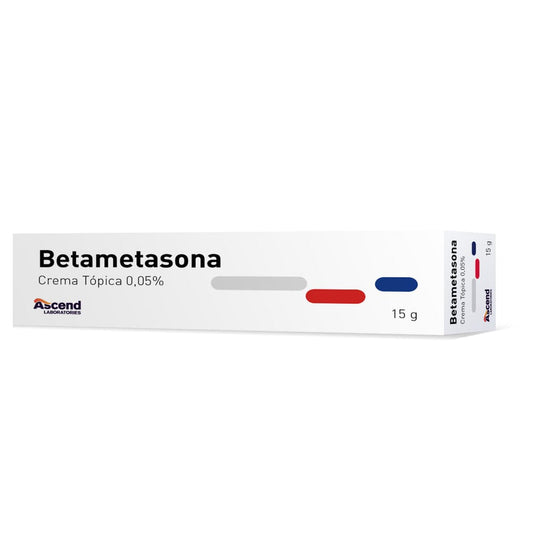 Betametasona Crema 0.05% x 15 gr "Ley Cenabast" ASCEND 