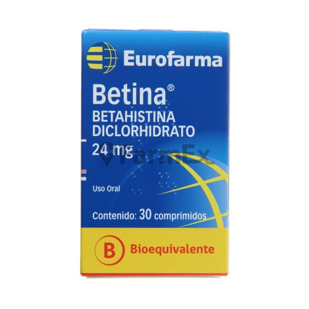 Betina 24 mg x 30 comprimidos.