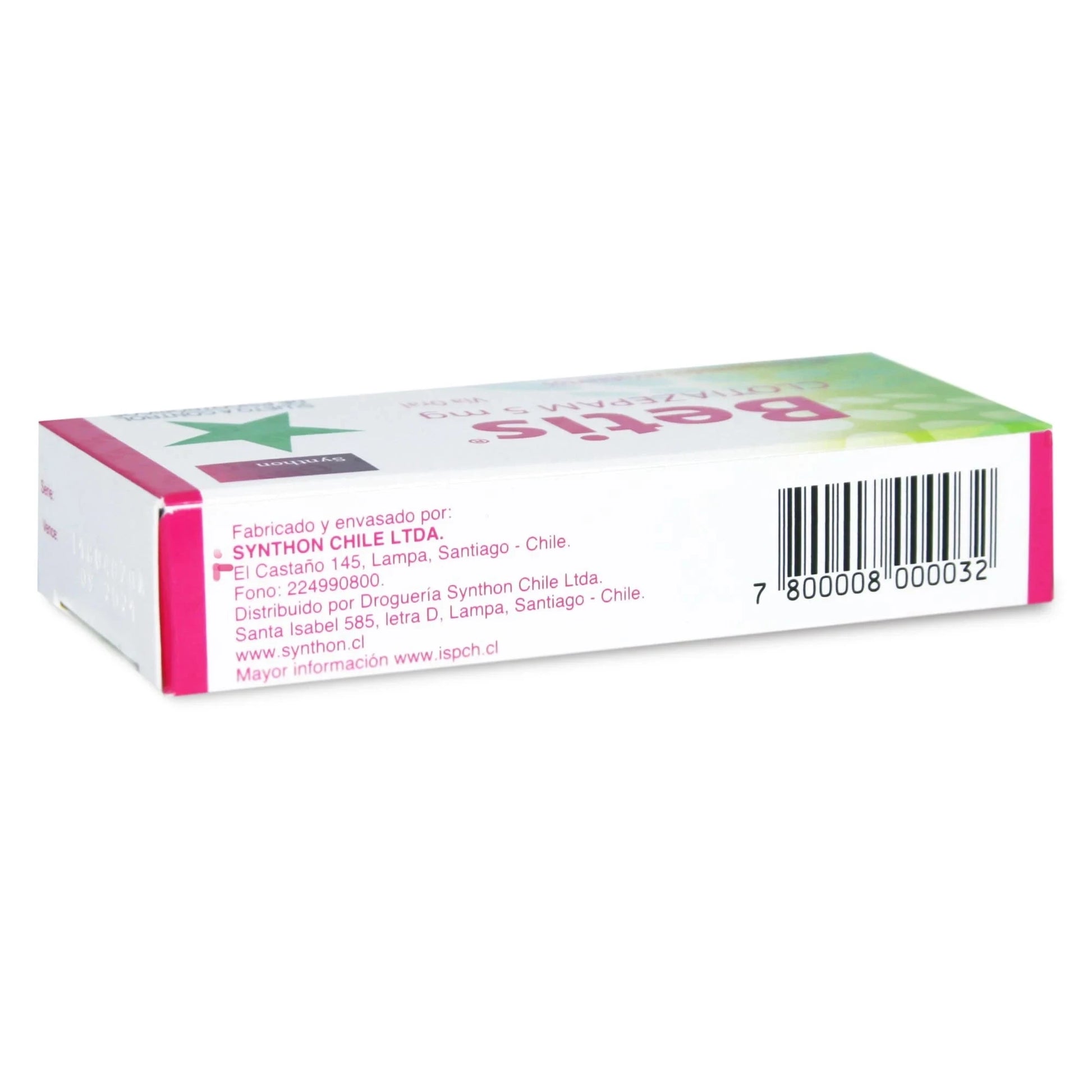Betis 5 mg x 30 comprimidos Cenabast (Venta Solo en Sucursal) SYNTHON 