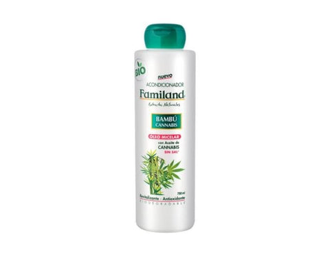 Bio Acondicionador Bambu Cannabis Oleo Antioxidante 750 mL