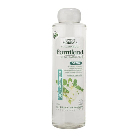 BIO-Shampoo Familand DETOX Moringa Sin Sal X 750 mL