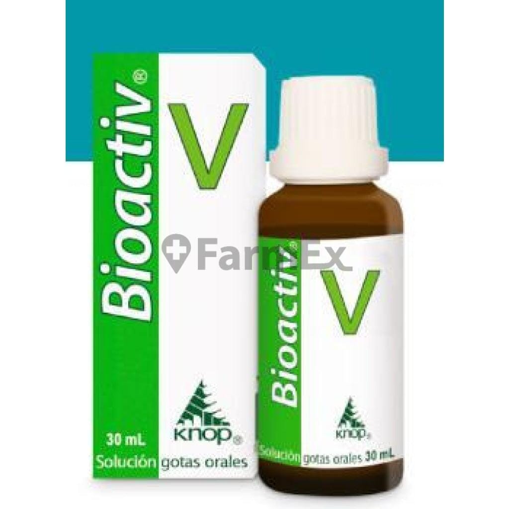 Bioactiv "V" Gotas Orales x 30 mL Farmex-BanMedica-Persistente 