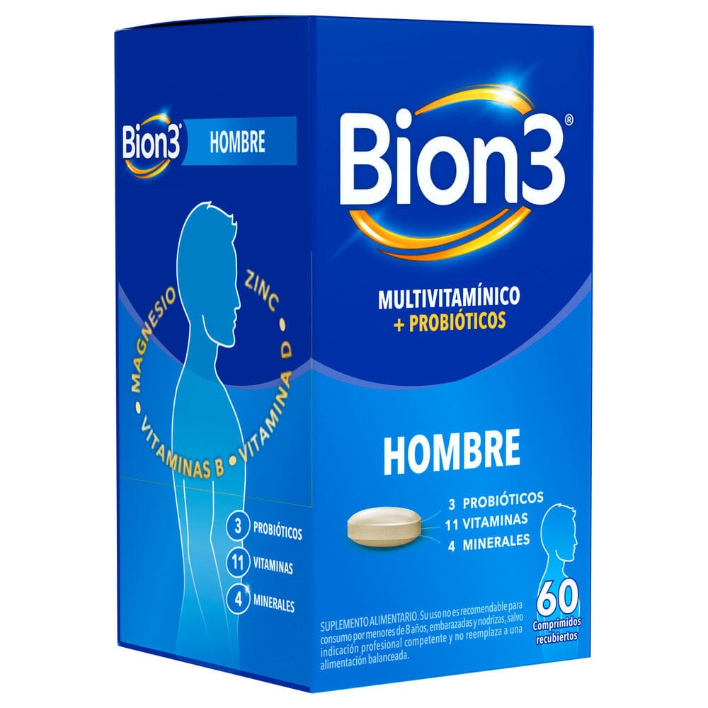 Bion 3 Gender Hombre x 60 Cápsulas P&G 