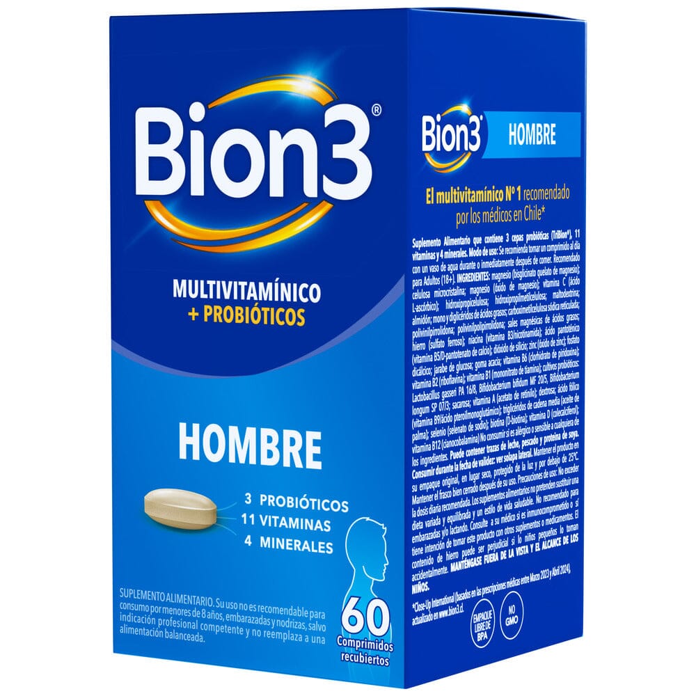 Bion 3 Gender Hombre x 60 Cápsulas P&G 