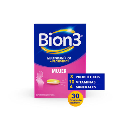 Bion 3 Gender Mujer x 30 Cápsulas P&G 