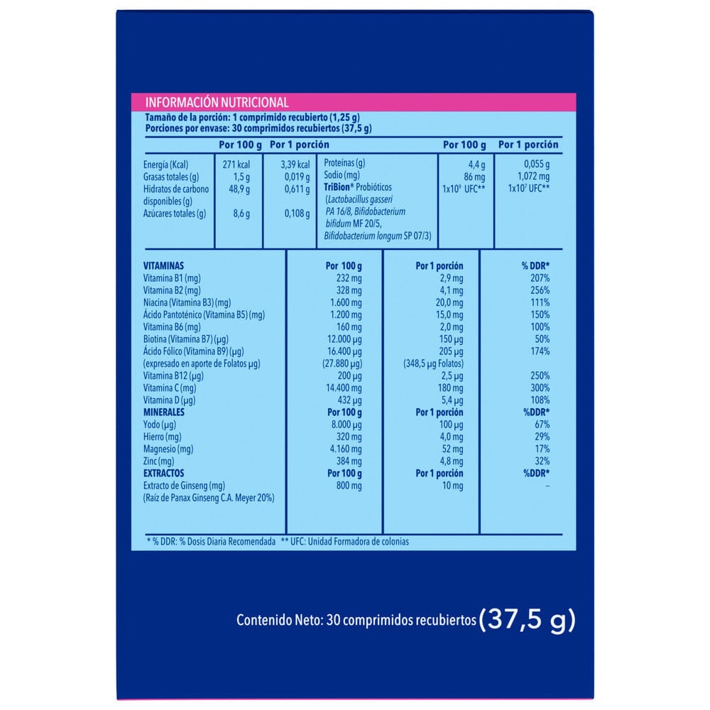 Bion 3 Gender Mujer x 30 Cápsulas P&G 