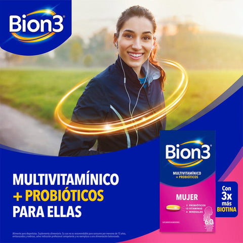 Bion 3 Gender Mujer x 60 Cápsulas