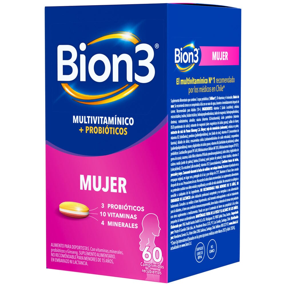 Bion 3 Gender Mujer x 60 Cápsulas P&G 