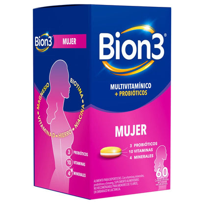 Bion 3 Gender Mujer x 60 Cápsulas P&G 