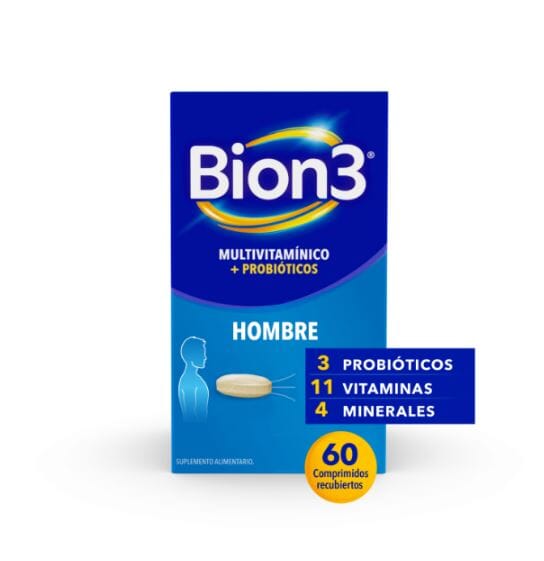 Bion 3 Hombre x 60 Cápsulas susc-1 de 4 meses Farmex-Suscripciones-Persistente 