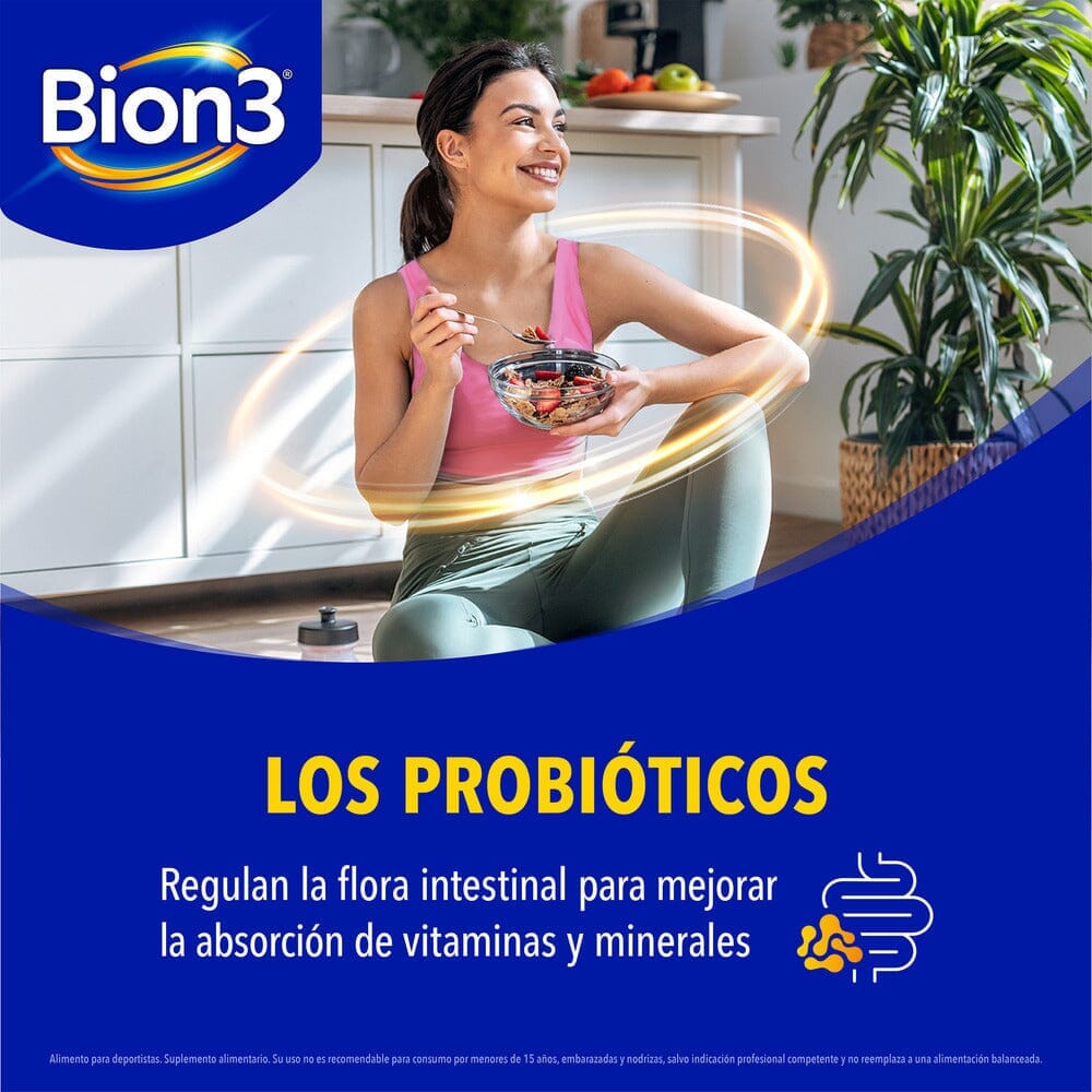 Bion 3 "Mujer" x 60 comprimidos Farmex-Pluxee-Persistente 